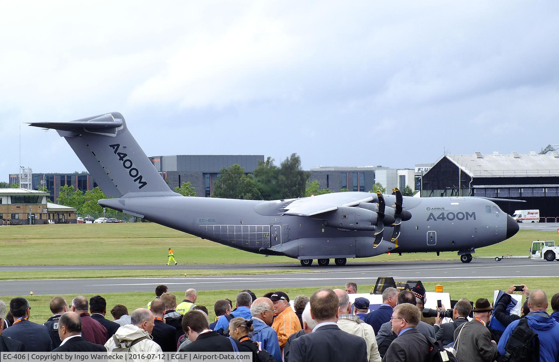 EC-406, 2011 Airbus A400M-180 Atlas C/N 006, Airbus A400M Atlas C1 at Farnborough International 2016