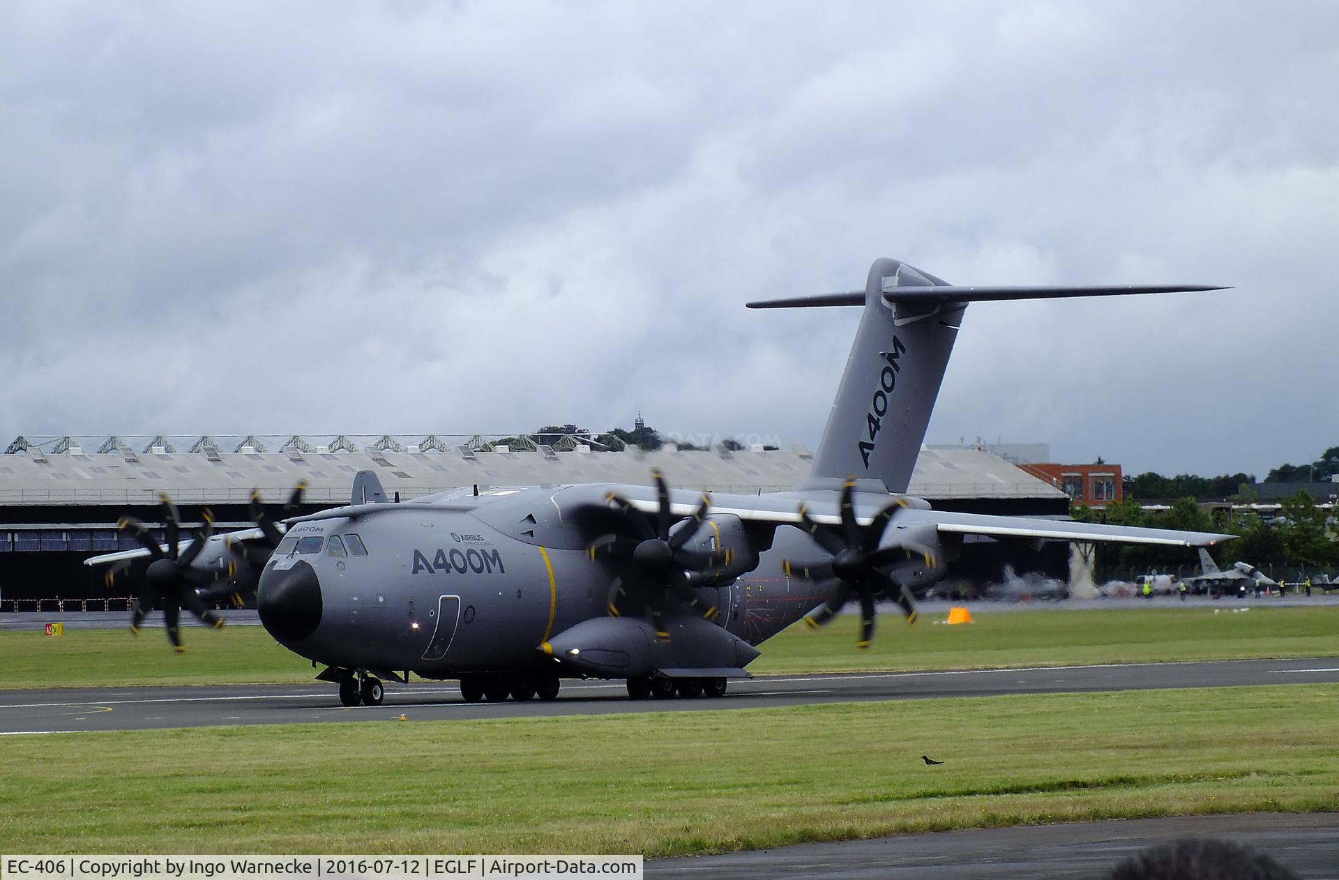 EC-406, 2011 Airbus A400M-180 Atlas C/N 006, Airbus A400M Atlas C1 at Farnborough International 2016