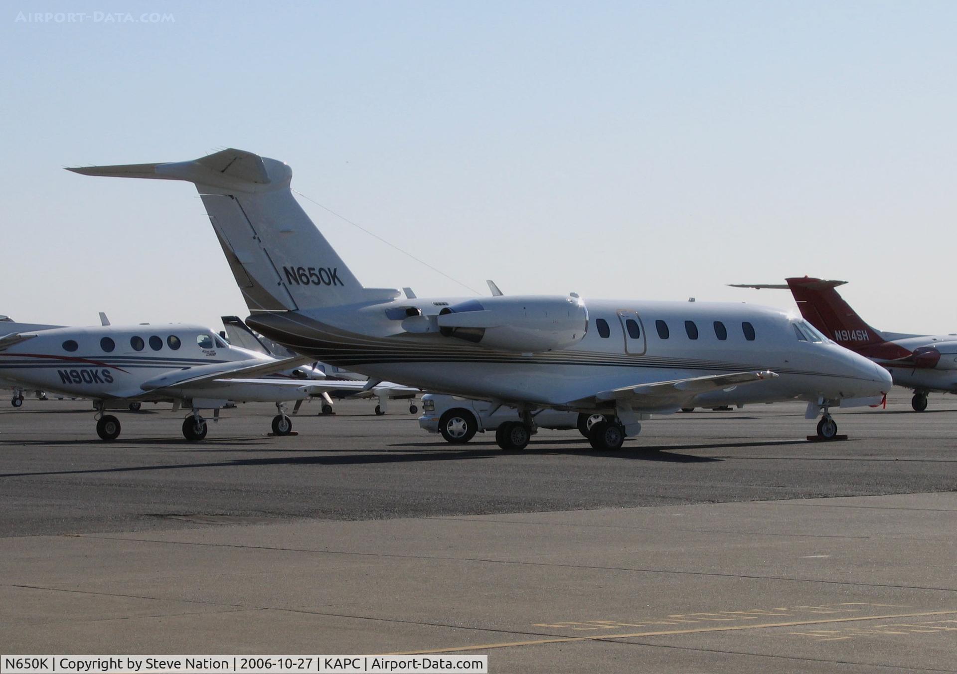N650K, 1993 Cessna 650 Citation VII C/N 650-7034, 1993 Cessna 650 @ Napa, CA