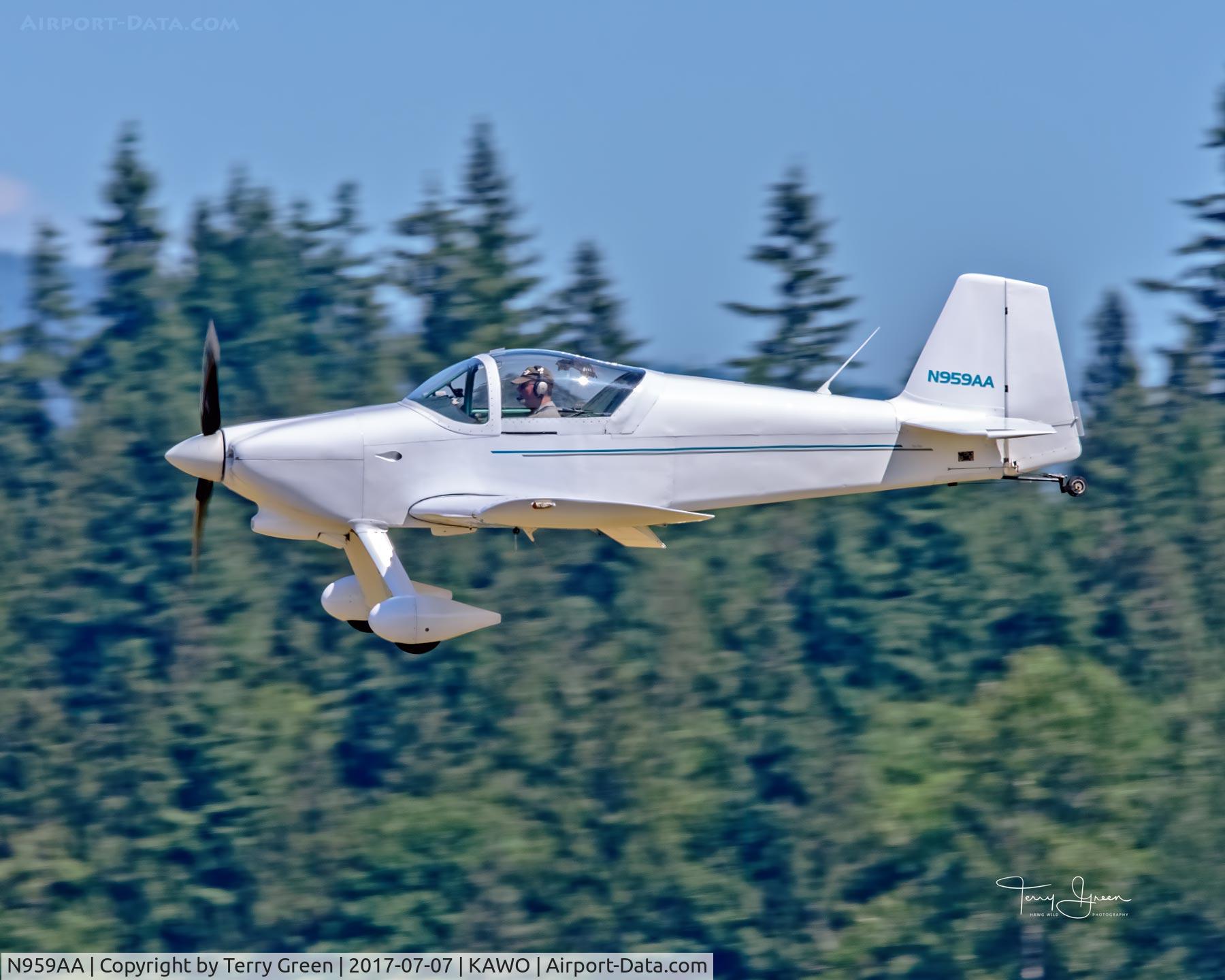 N959AA, 2001 Vans RV-6 C/N 23841, 2017 Arlington Fly-In