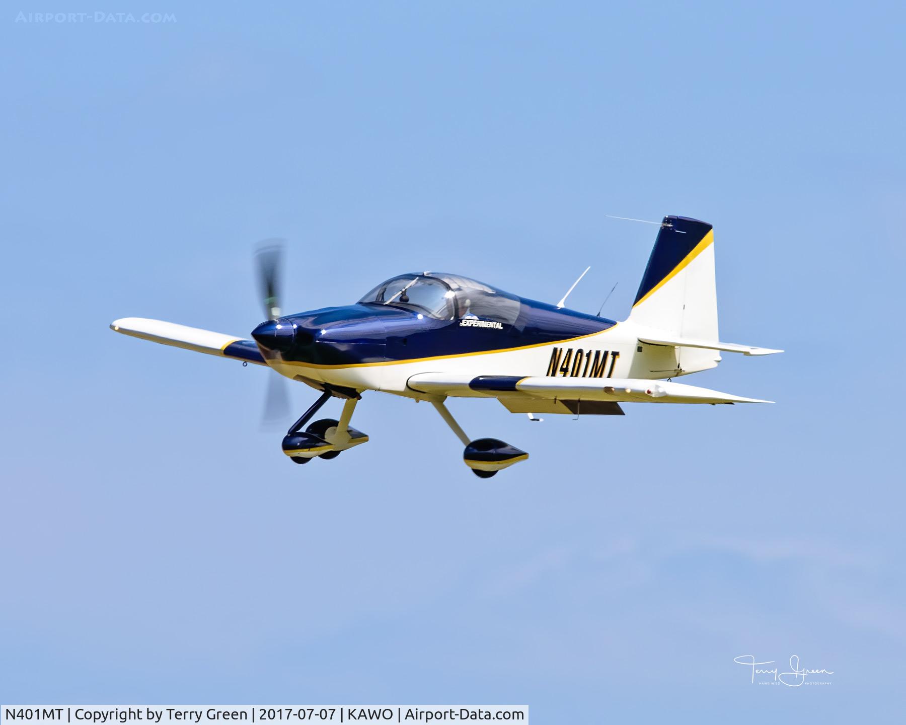 N401MT, Vans RV-7A C/N 71027, 2017 ARLINGTON FLY-IN