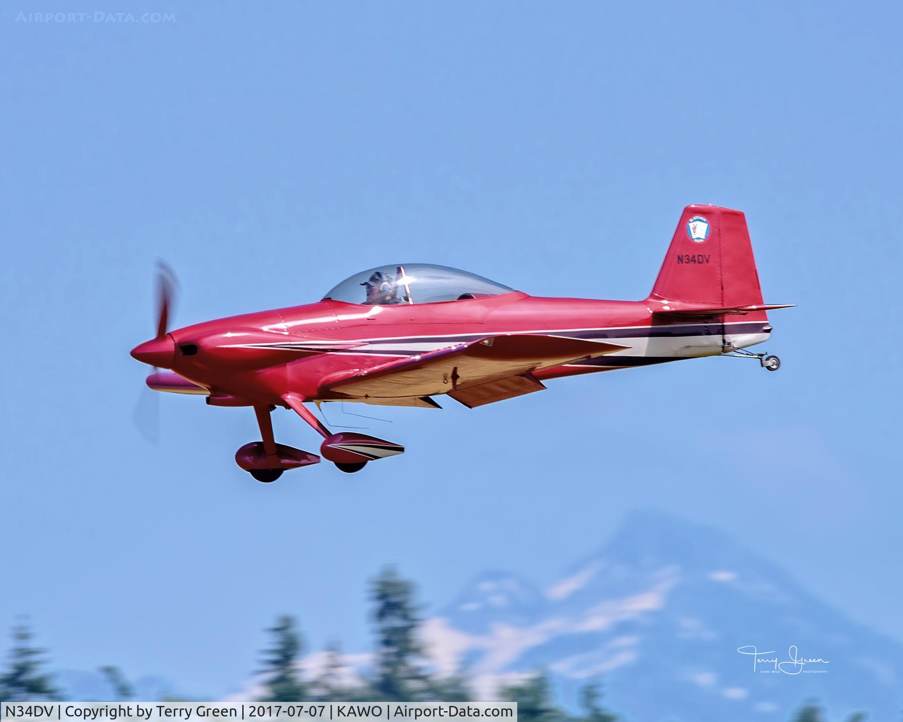 N34DV, 1988 Vans RV-4 C/N 1619, 2017 ARLINGTON FLY-IN