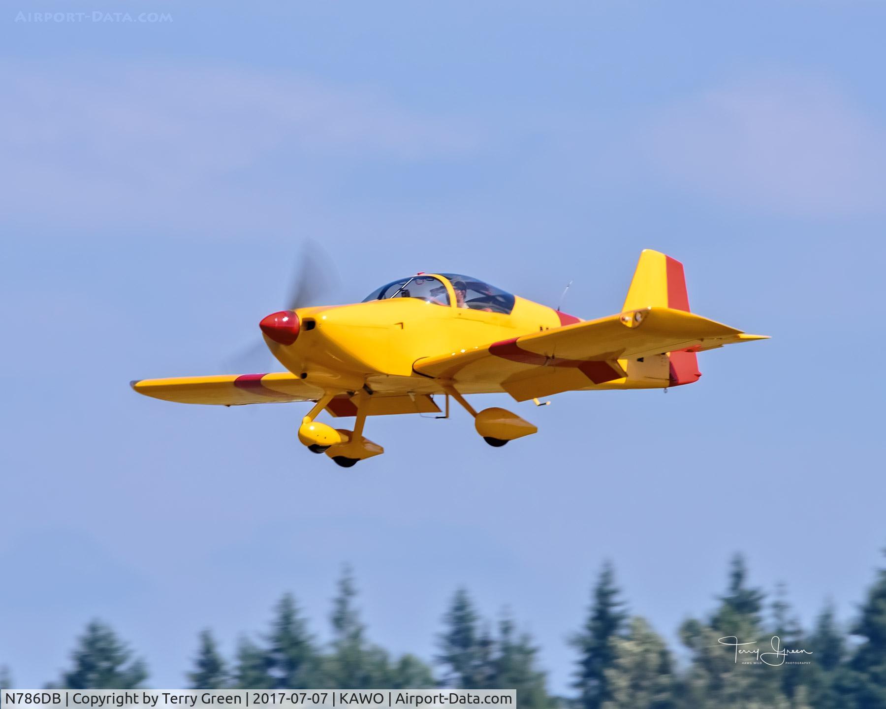 N786DB, 2006 Vans RV-6A C/N 24931, 2017 ARLINGTON FLY-IN