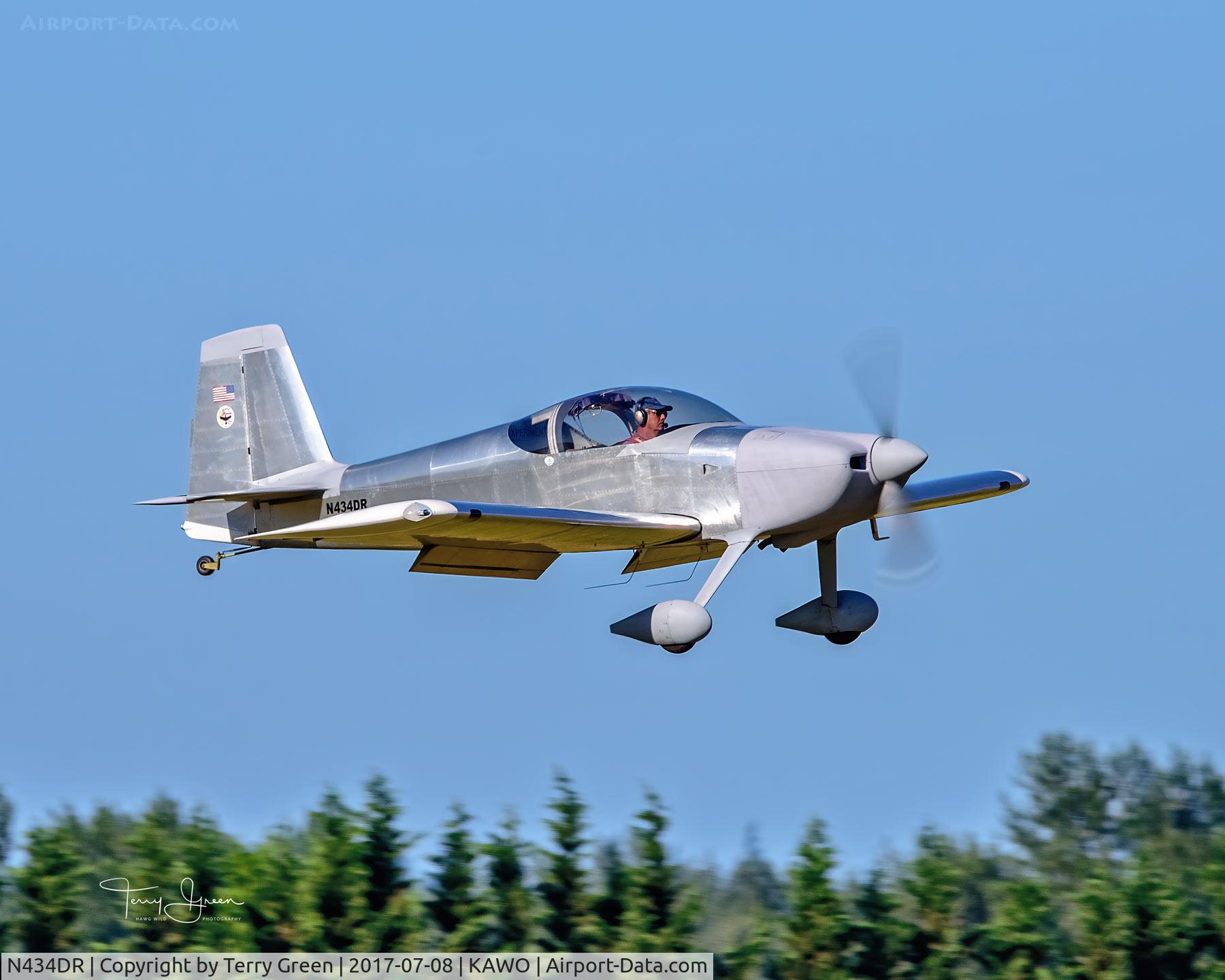 N434DR, 2008 Vans RV-7 C/N 71456, 2017 ARLINGTON FLY-IN
