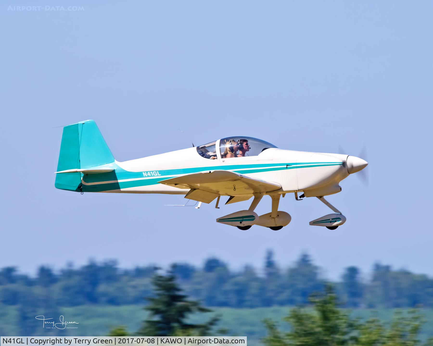N41GL, 1996 Vans RV-6A C/N 23924, 2017 ARLINGTON FLY-IN
