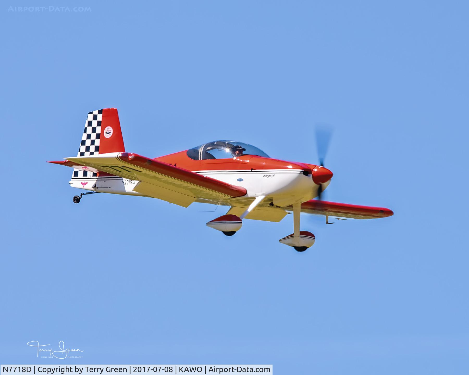 N7718D, 2010 Vans RV-7 C/N 73442, 2017 ARLINGTON FLY-IN