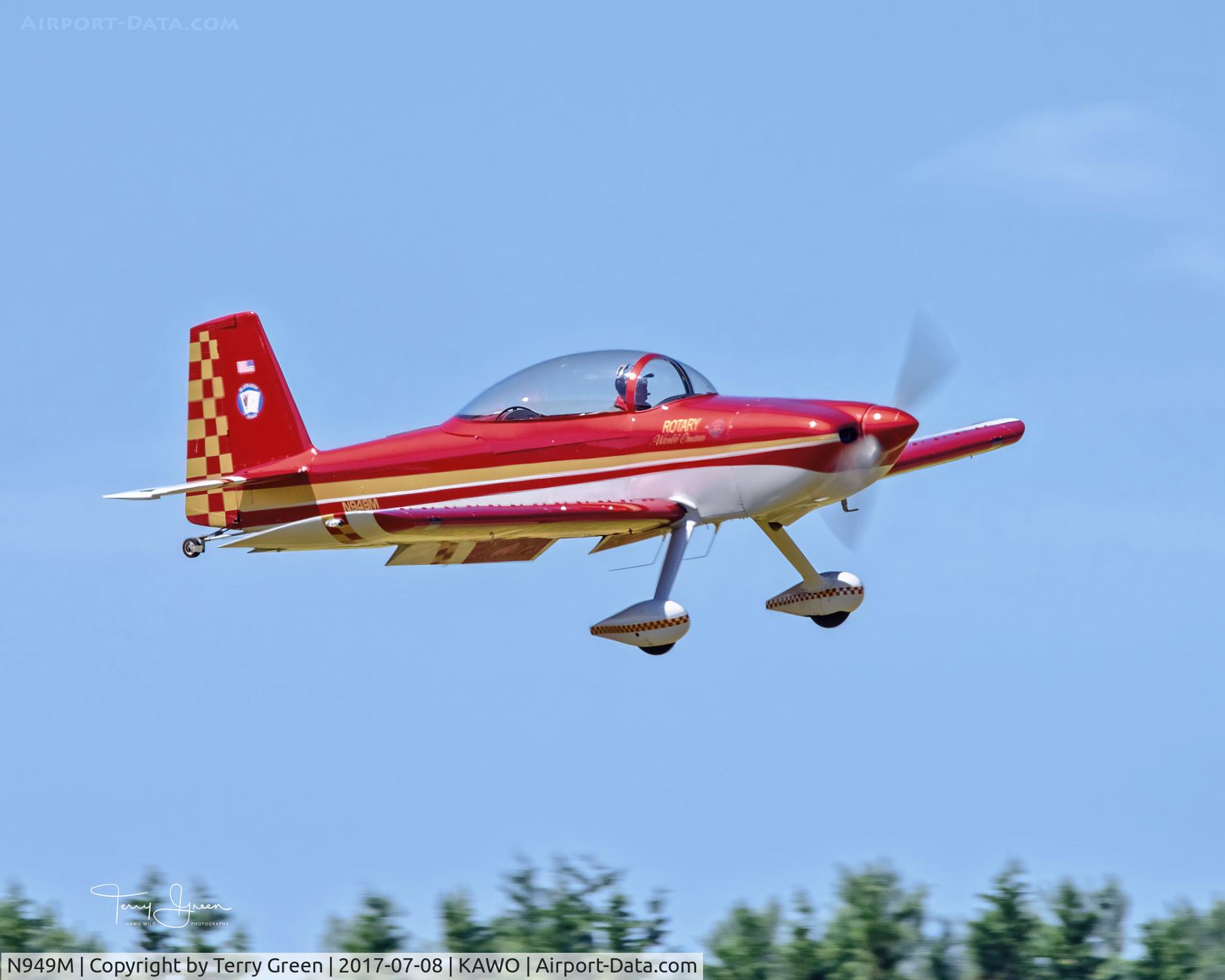 N949M, 2001 Vans RV-8 C/N 80540, 2017 ARLINGTON FLY-IN