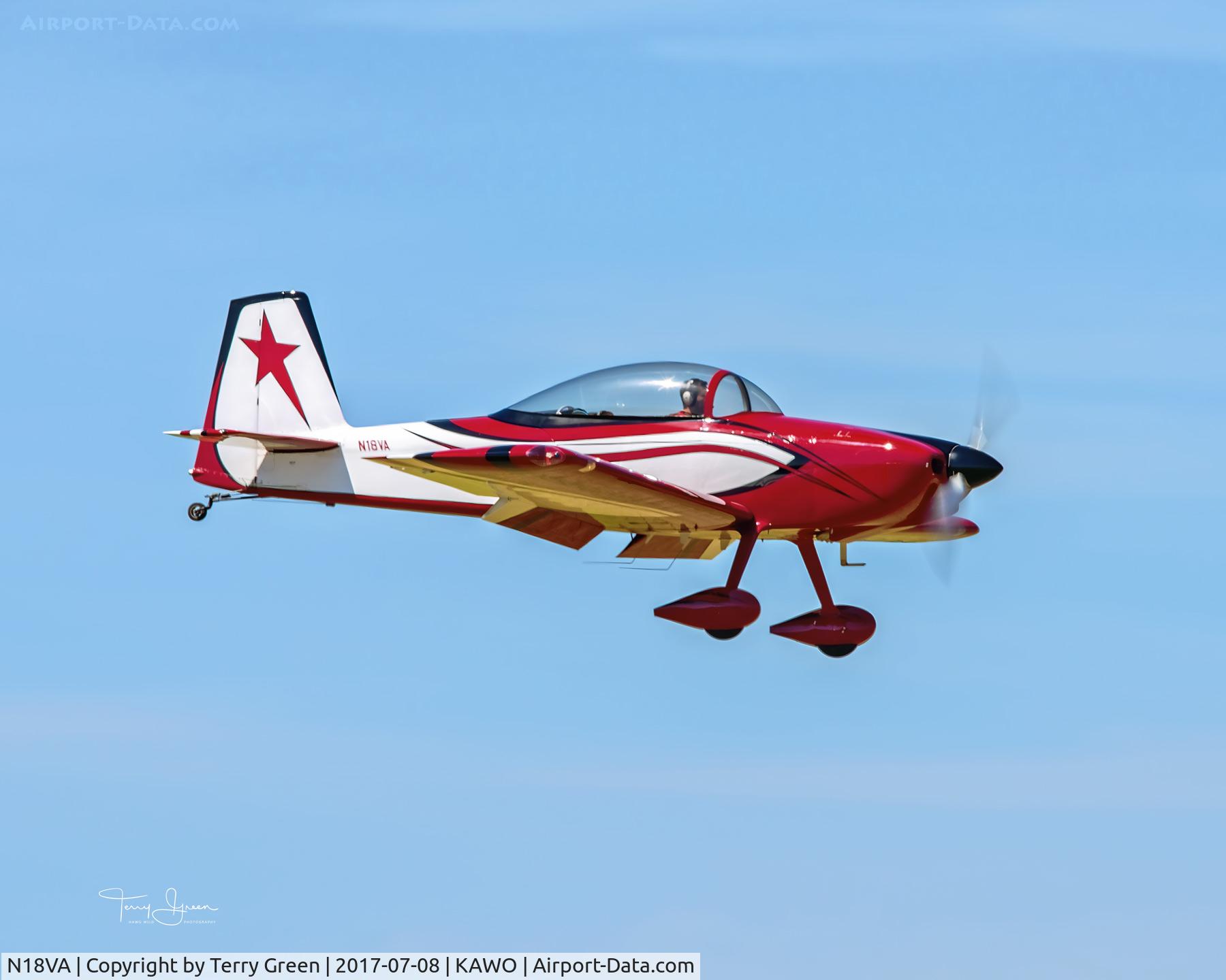 N18VA, 2014 Vans RV-8 C/N 82731, 2017 ARLINGTON FLY-IN