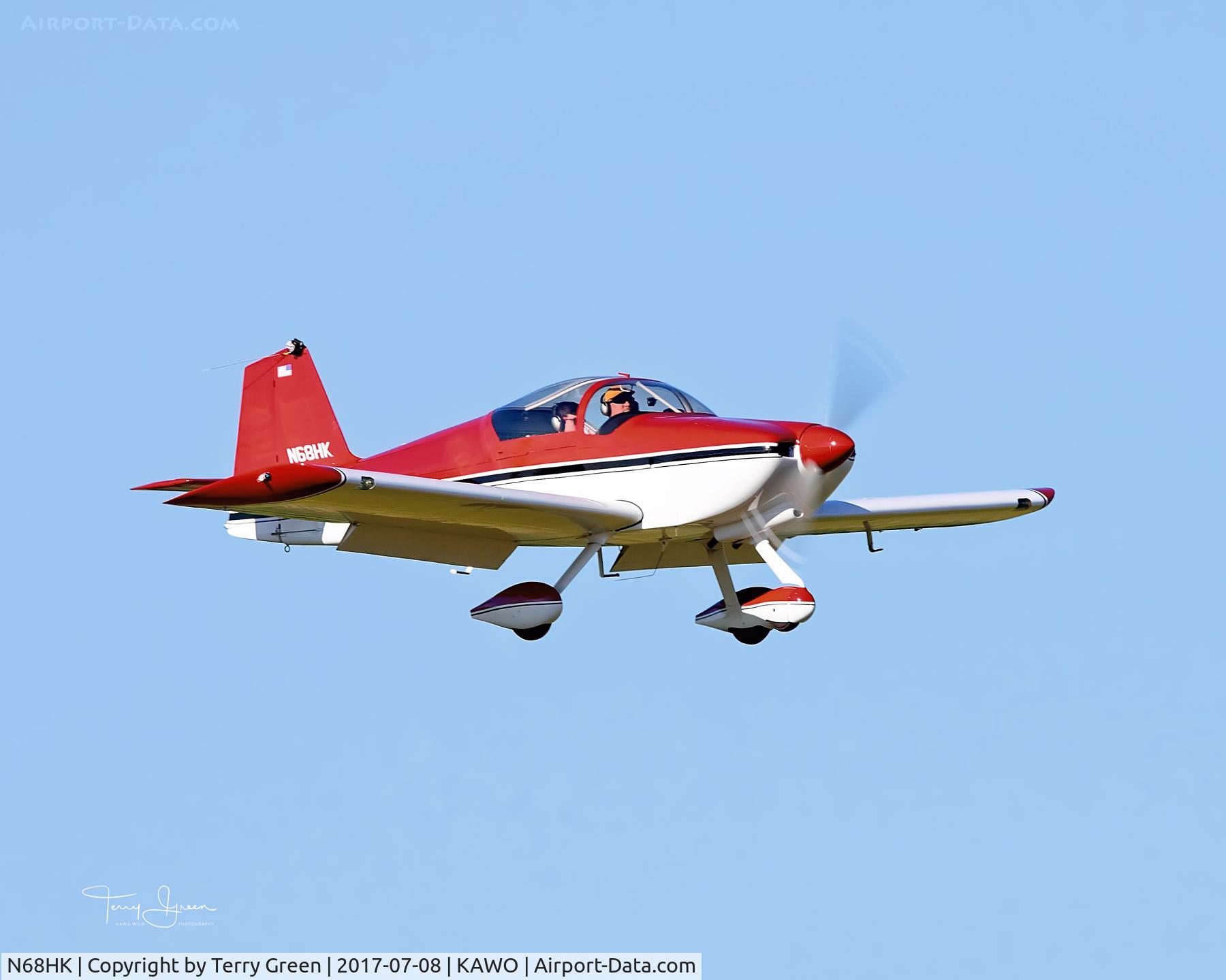 N68HK, Vans RV-6A C/N 60323, 2017 ARLINGTON FLY-IN