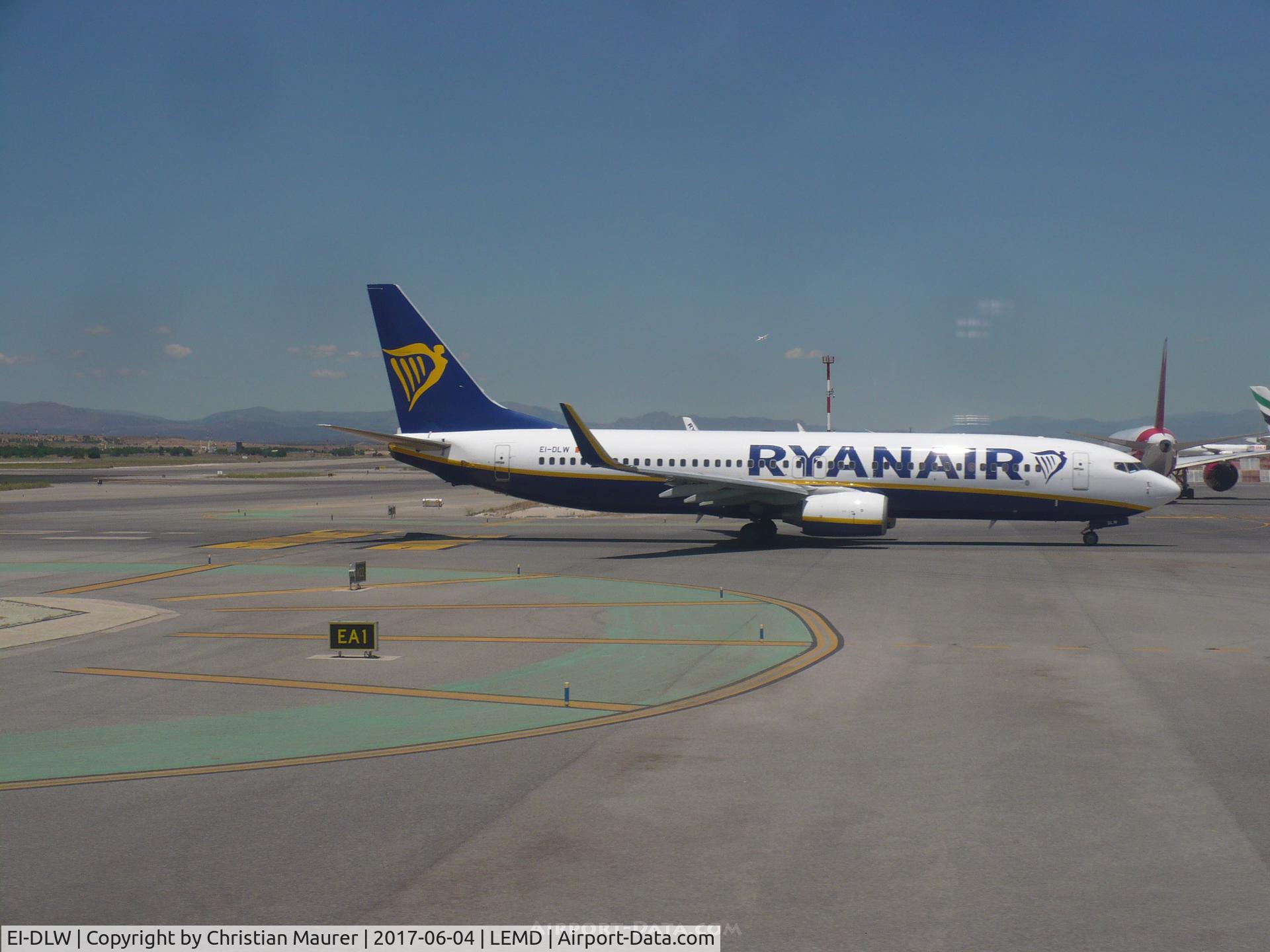 EI-DLW, 2006 Boeing 737-8AS C/N 33599, Ryan Air 738
