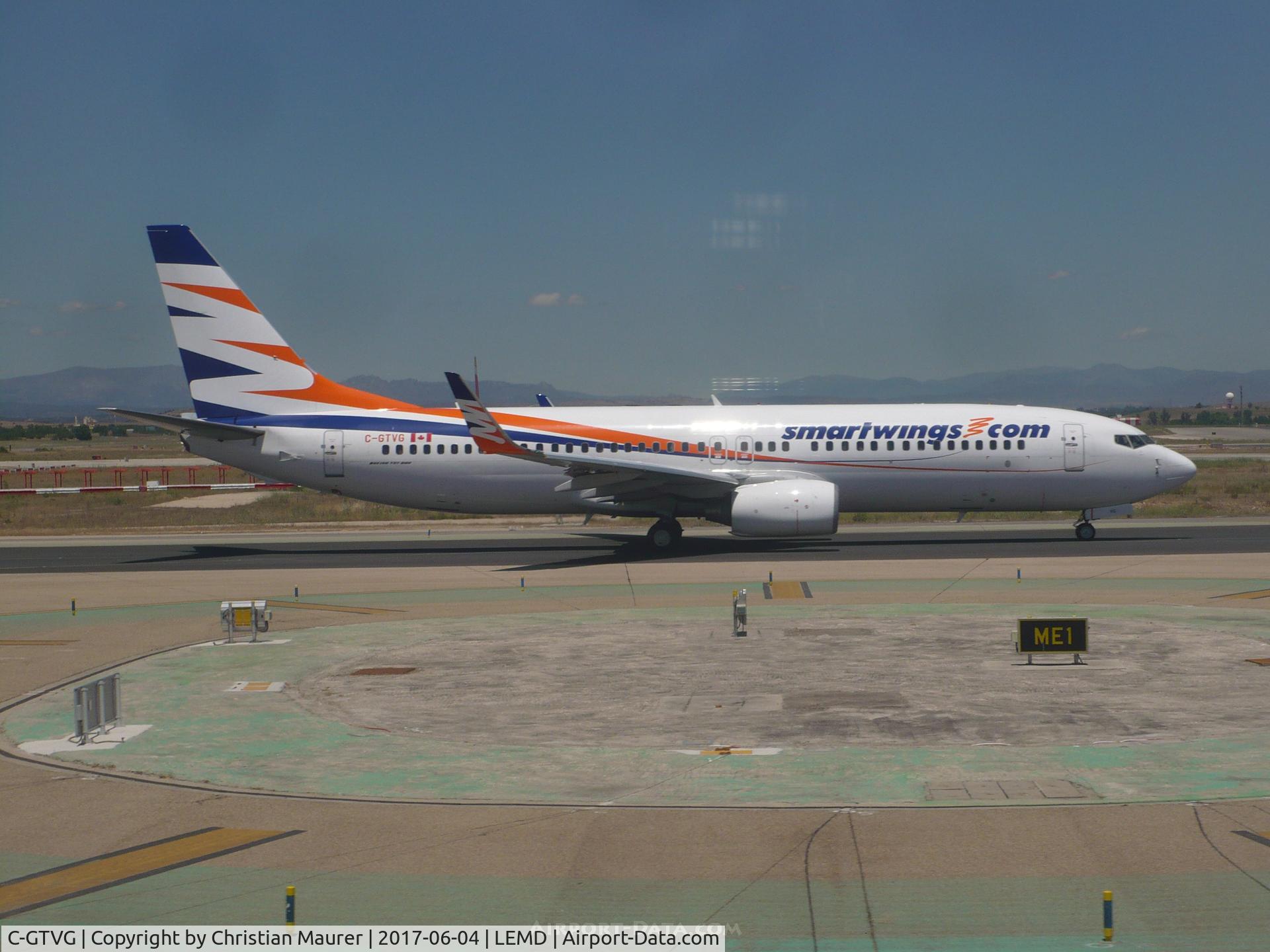 C-GTVG, 2007 Boeing 737-8Q8 C/N 30719, B737-8Q8