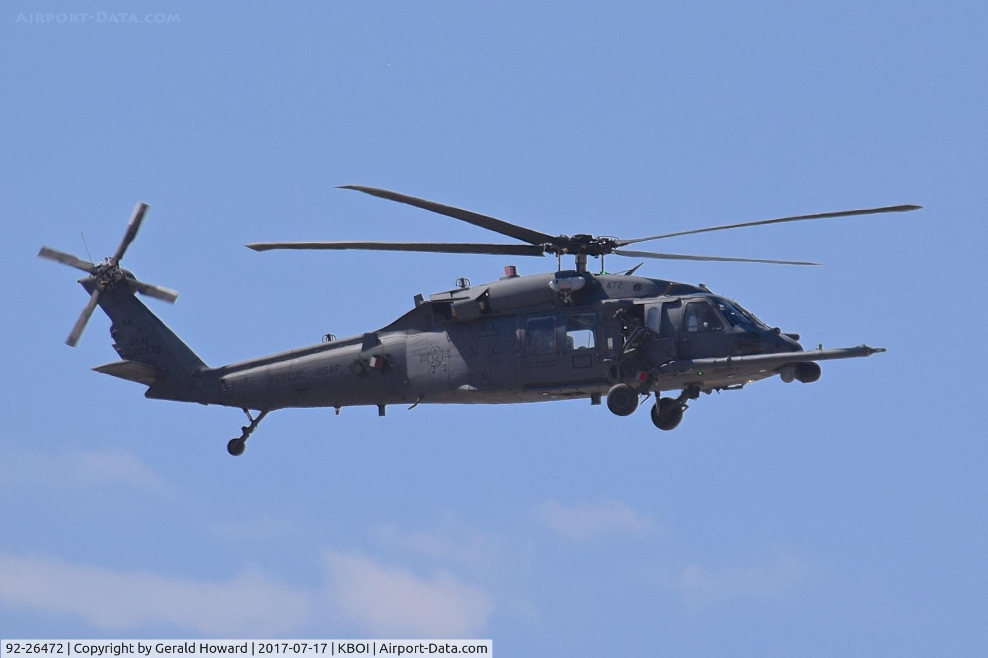 92-26472, 1992 Sikorsky HH-60G Pave Hawk C/N 70-2010, 210th Rescue Sq., 176th Wing, Alaska ANG.