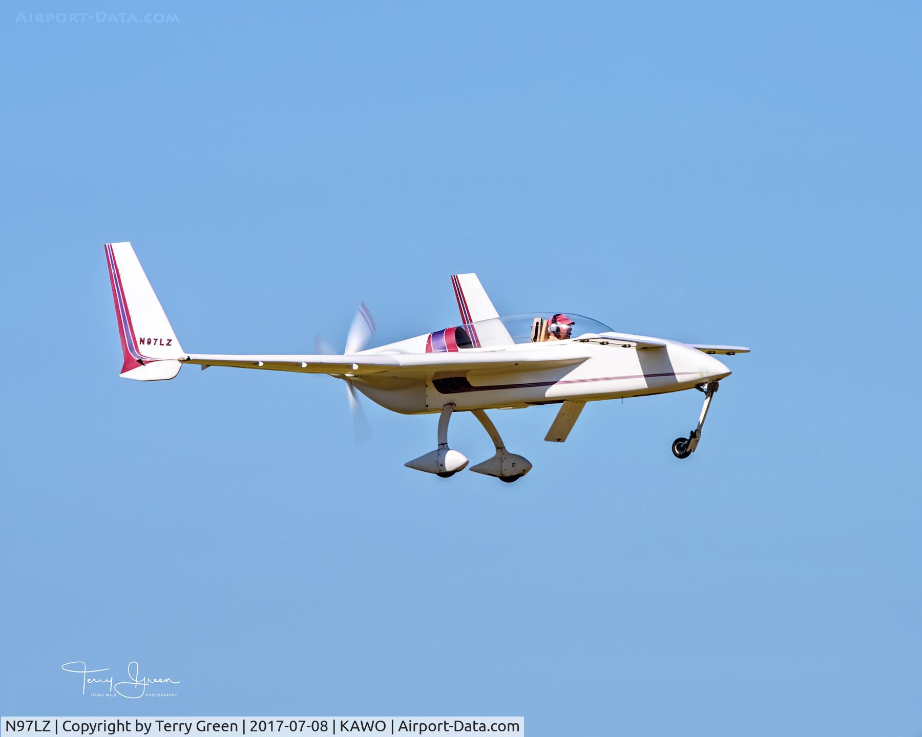 N97LZ, 1997 Rutan Long-EZ C/N 000197, 2017 ARLINGTON FLY-IN