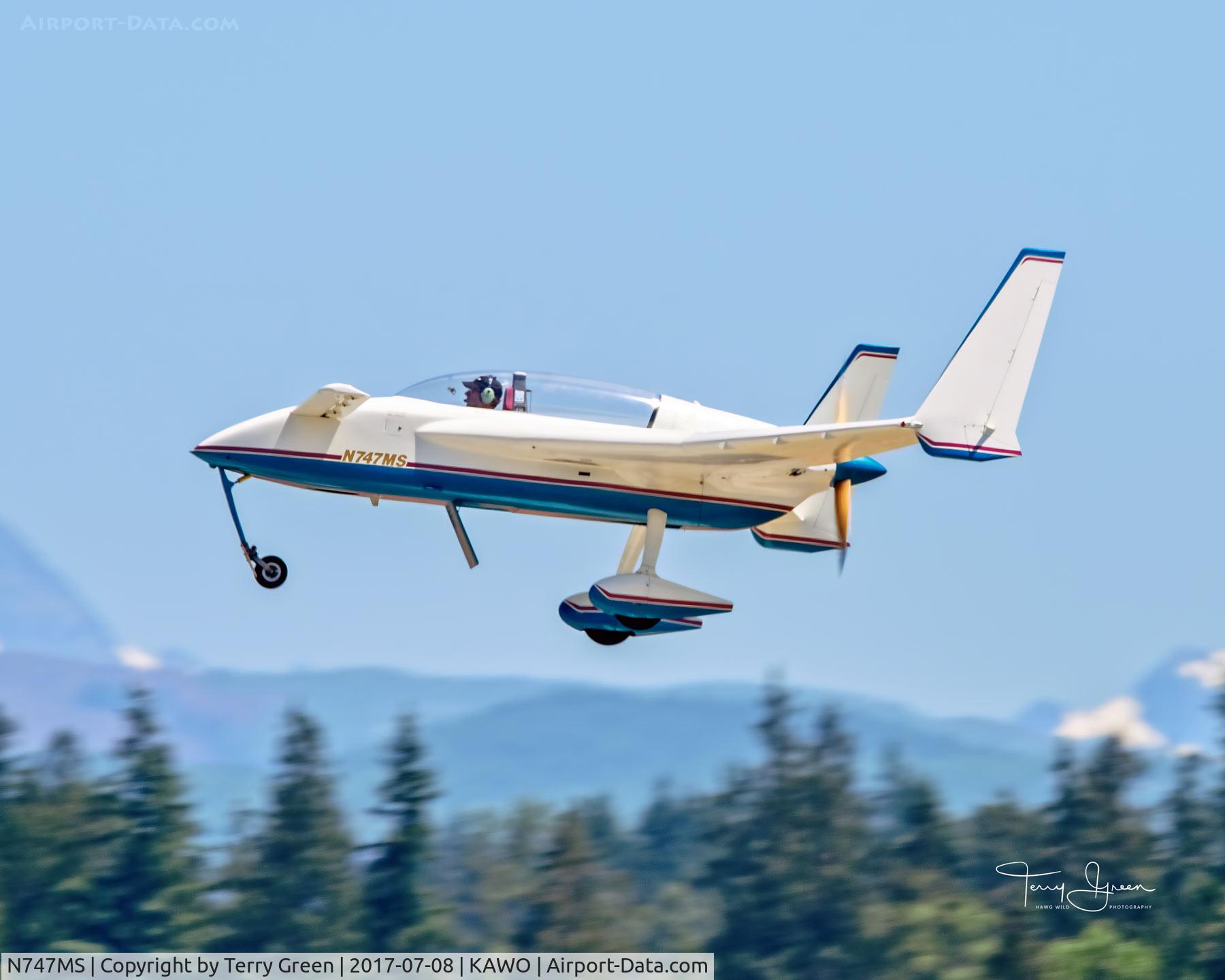 N747MS, 1995 Rutan Long-EZ C/N 1374, 2017 ARLINGTON FLY-IN