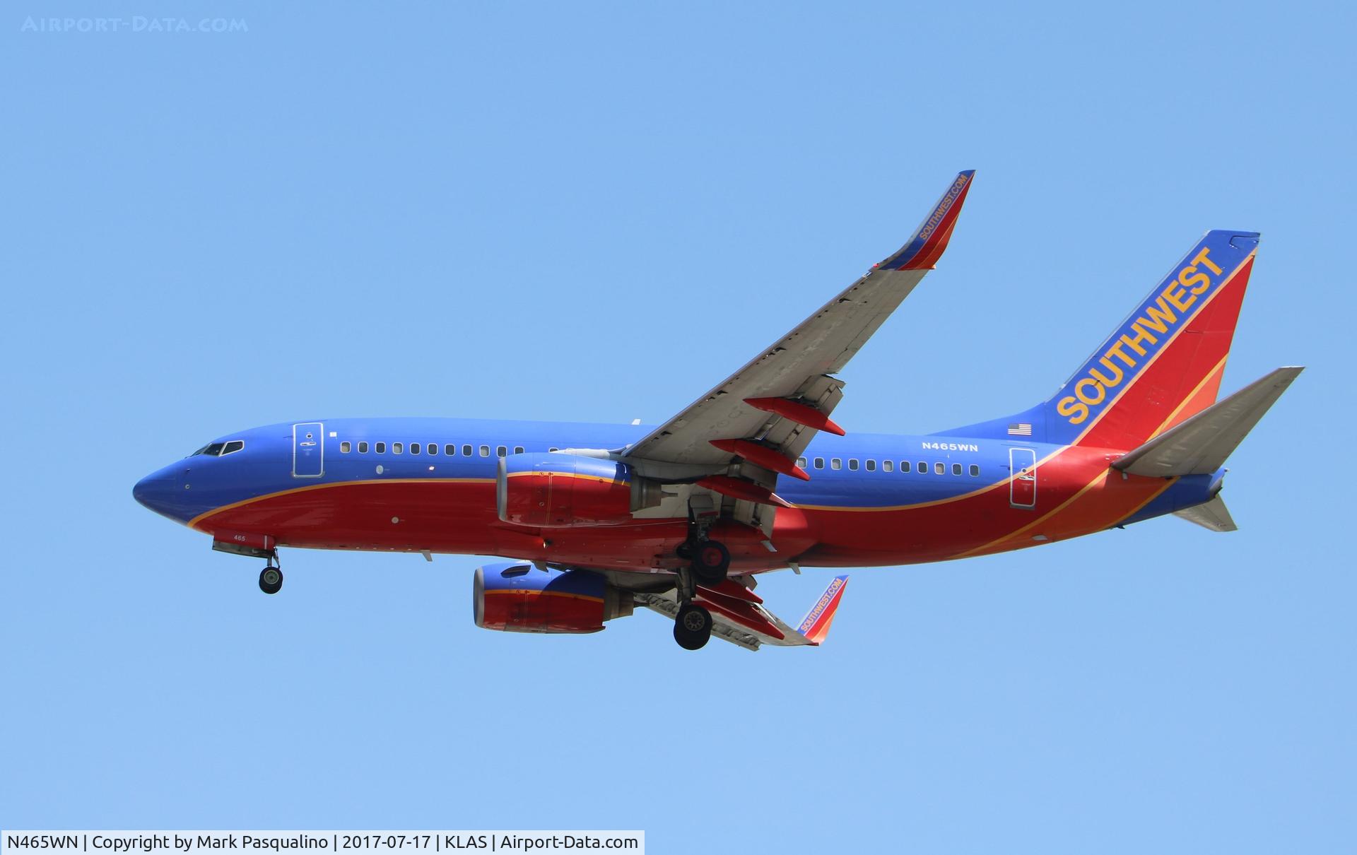 N465WN, 2004 Boeing 737-7H4 C/N 33829, Boeing 737-700