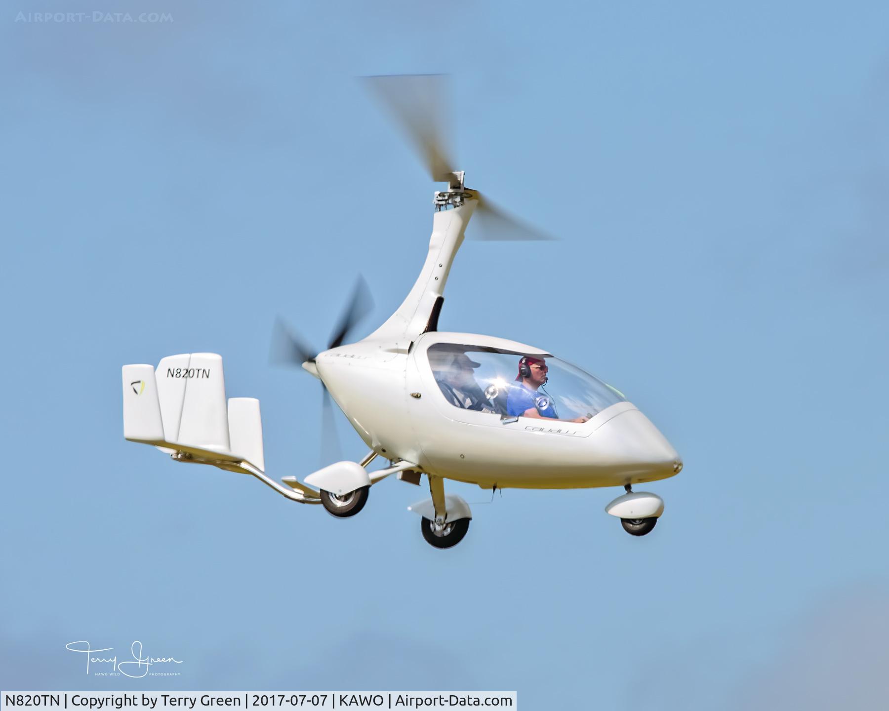 N820TN, 2016 AutoGyro Calidus C/N C00453, 2017 ARLINGTON FLY-IN
