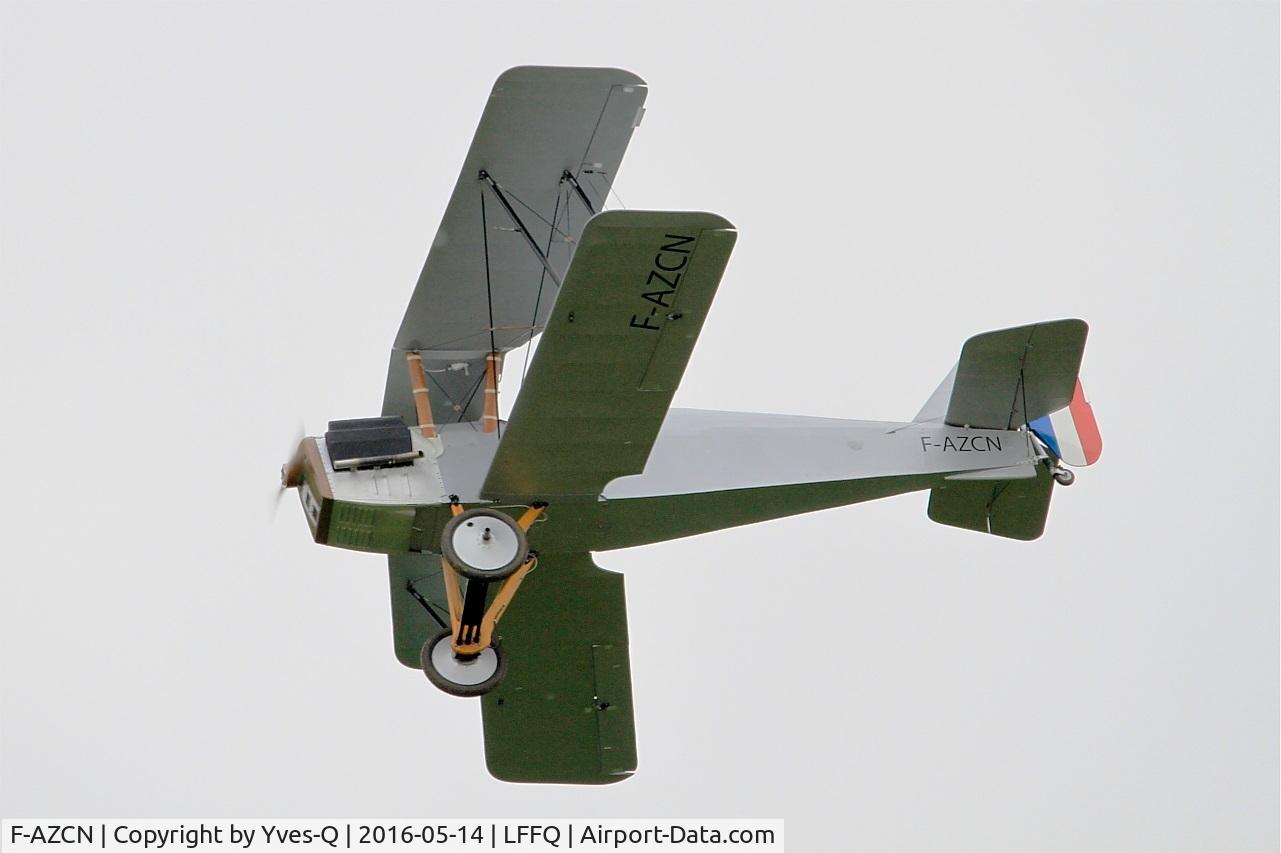 F-AZCN, Royal Aircraft Factory SE-5A Replica C/N 02, Royal Aircraft Factory SE-5A Replica, On display, La Ferté-Alais Airfield (LFFQ) Air show 2016