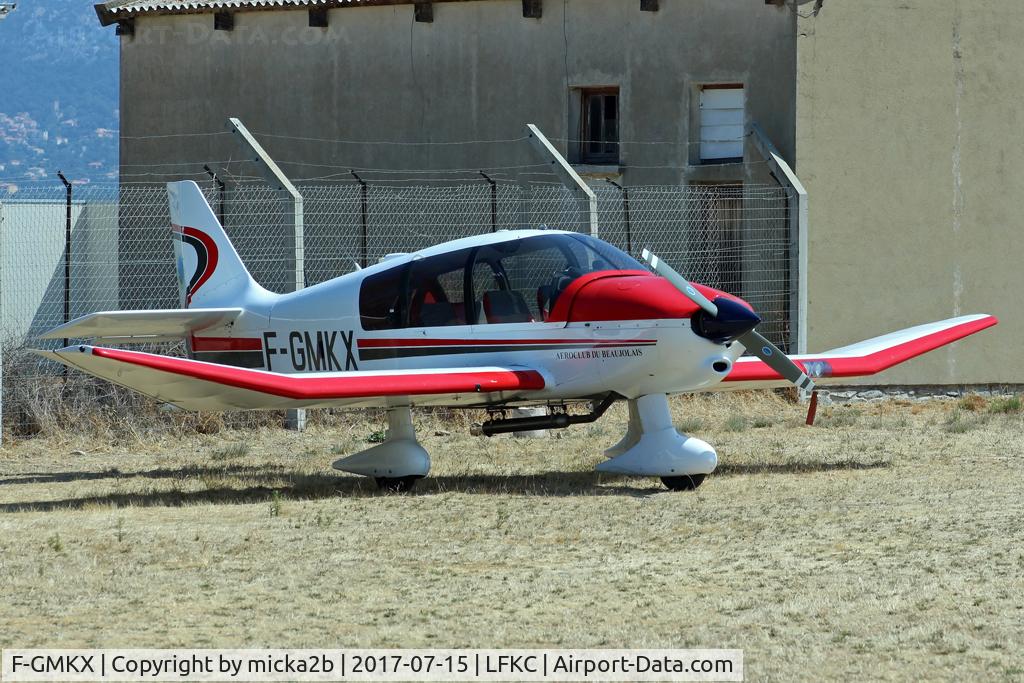 F-GMKX, Robin DR-400-140B Major C/N 2194, Parked