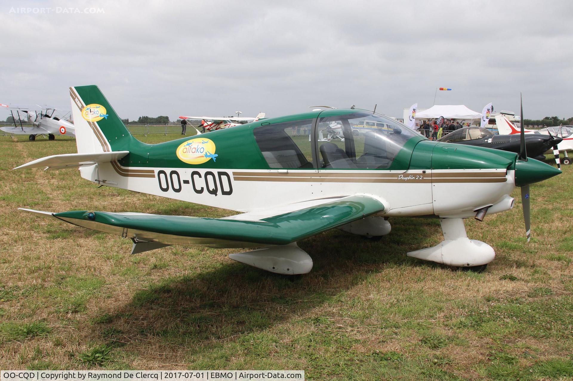 OO-CQD, Robin DR-400-120 Dauphin 2+2 C/N 2273, Moorsele fly in.