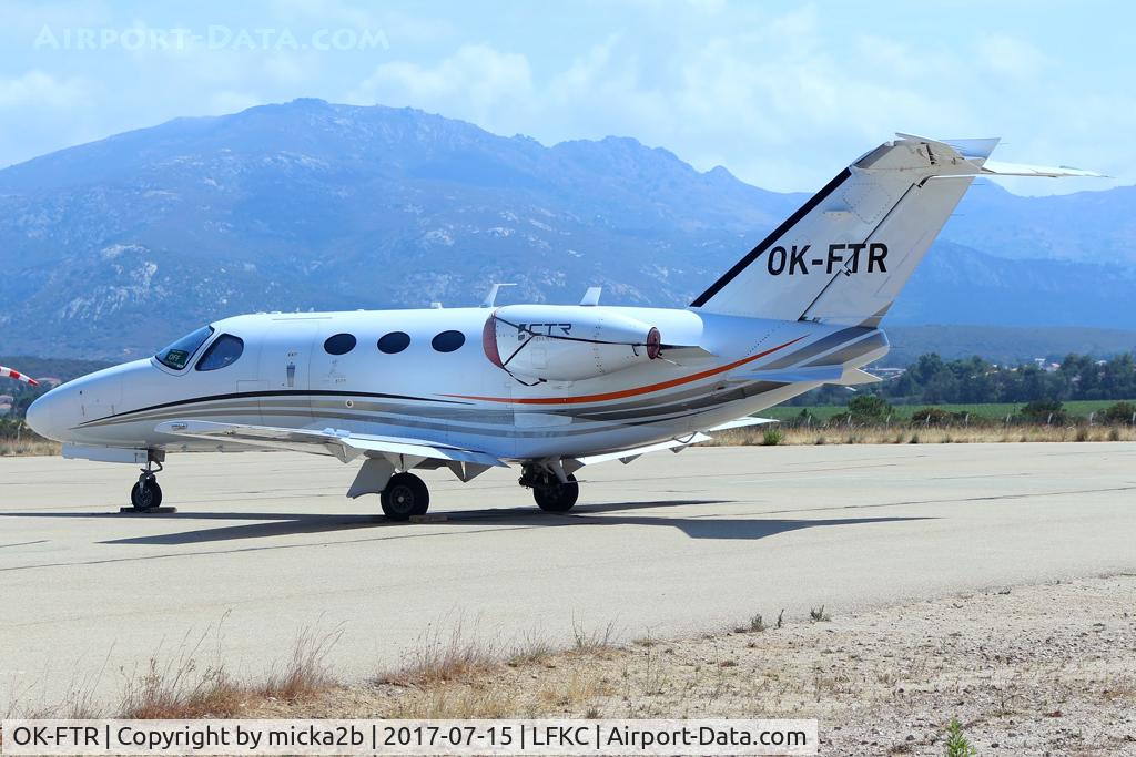 OK-FTR, 2008 Cessna 510 Citation Mustang Citation Mustang C/N 510-0053, Parked