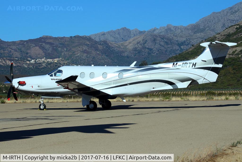 M-IRTH, 2016 Pilatus PC-12/47E C/N 1609, Parked