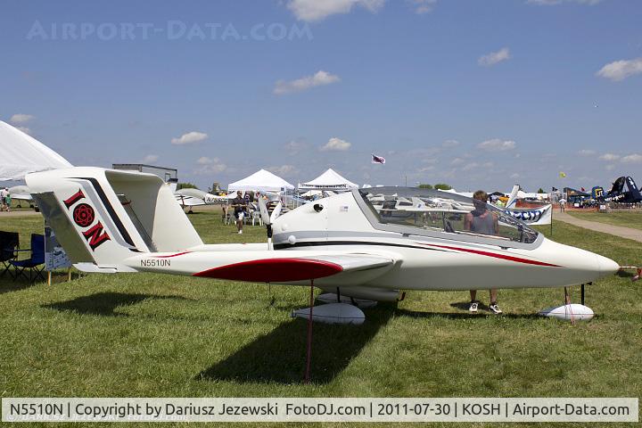 N5510N, 2007 Ion Aircraft ION 100 C/N 001, ION 100 CN 001, N5510N