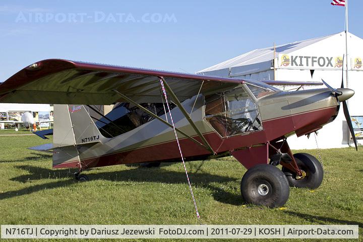 N716TJ, Just Aircraft Highlander C/N JA225-12-10, Highlander CN JA225-12-10, N716TJ