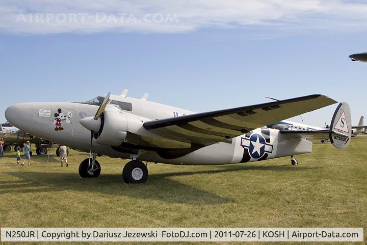 N250JR, 1942 Howard Aero Howard 250 (Lockheed C-60A Lodestar) C/N 2232 (18-2232), Lockheed 18-56 Lodestar CN 2232, N250JR