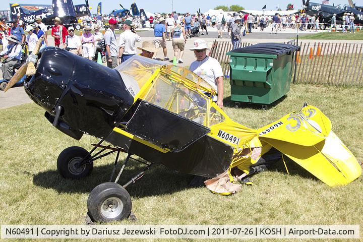 N60491, Denney Kitfox Model 2 C/N Not found N60491, Kitfox II CN unknow, N60491