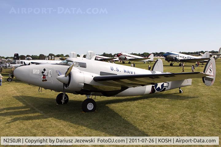 N250JR, 1942 Howard Aero Howard 250 (Lockheed C-60A Lodestar) C/N 2232 (18-2232), Lockheed 18-56 Lodestar CN 2232, N250JR
