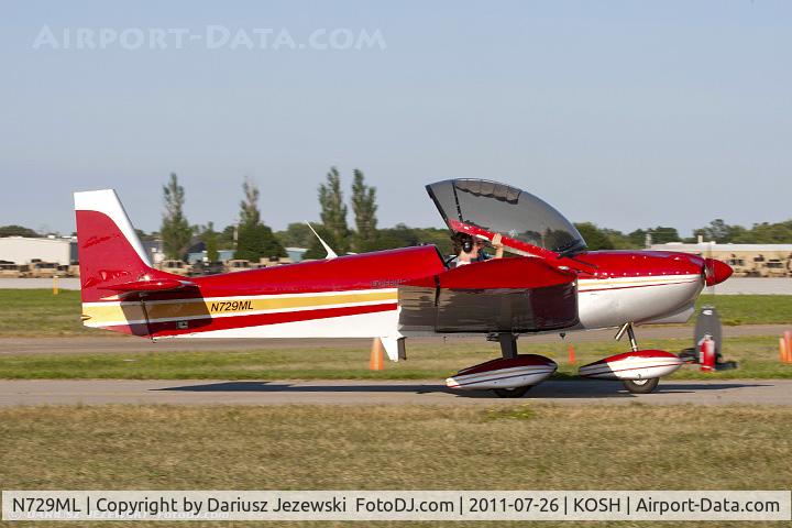 N729ML, Zenair CH-601XL Zodiac C/N 6-4600, Zenair CH-601XL Zodiac, c/n 6-4600, N729ML