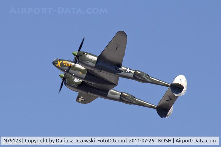 N79123, 1945 Lockheed P-38L-5 Lightning C/N 422-8235, Lockheed P-38L-5 Lightning Ruff Stuff CN 422-8235, NX79123