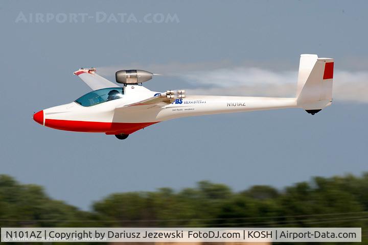 N101AZ, 1984 Start & Flug H101 Salto C/N 60, H-101 Salto CN 60 - jet powered glider, Manfred Radius, N101AZ