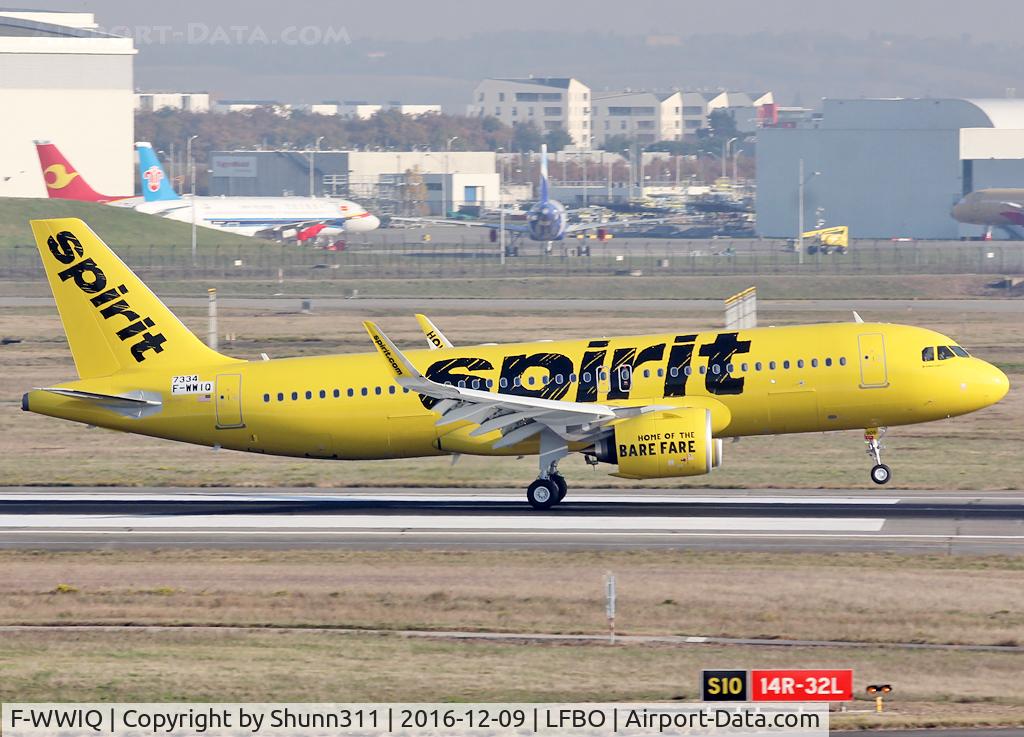F-WWIQ, 2016 Airbus A320-271N C/N 7334, C/n 7334 - To be N905NK