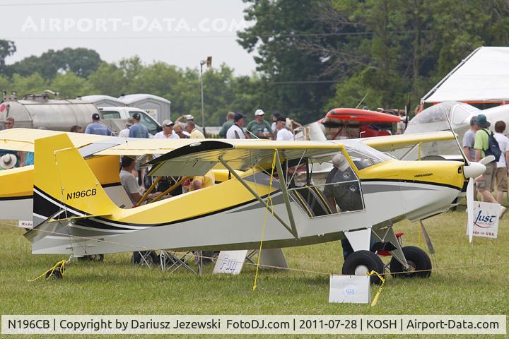 N196CB, 1996 Skystar Kitfox Classic 4 C/N C9601-0138, Highlander CN JA195-01-10, N196CB
