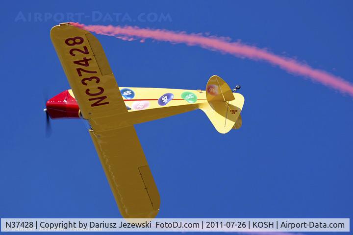 N37428, 1942 Interstate S-1A Cadet C/N 273, Interstate S-1A CN 273 - Kent Pietsch flies the Jelly Belly, NC37428