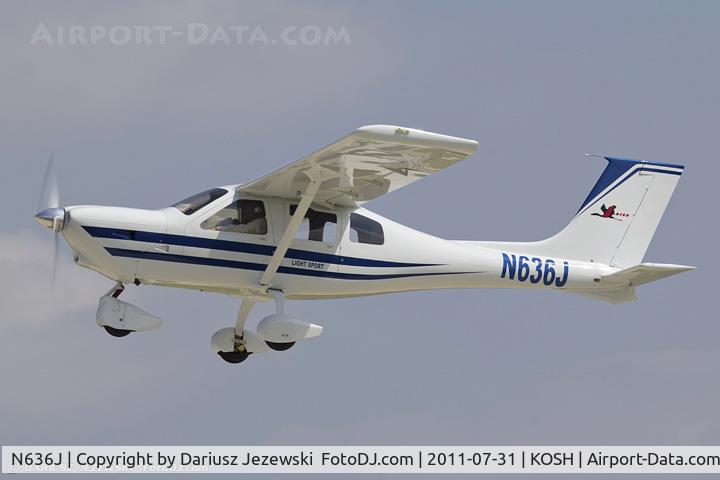 N636J, 2008 Jabiru J250-SP C/N 521, Jabiru Usa Sport Aircraft Llc J250-SP CN 521, N636J