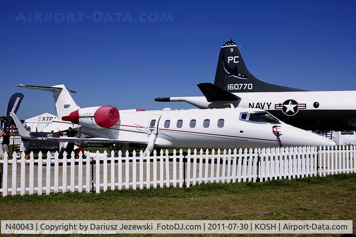 N40043, 2011 Learjet 60XR C/N 60-400, Learjet 60 XR CN 60-400, N40043
