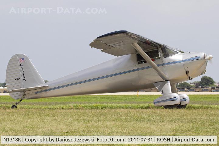 N1318K, 1947 Luscombe 8A C/N 4045, Luscombe 8A Luscome Master CN 4045, N1318K