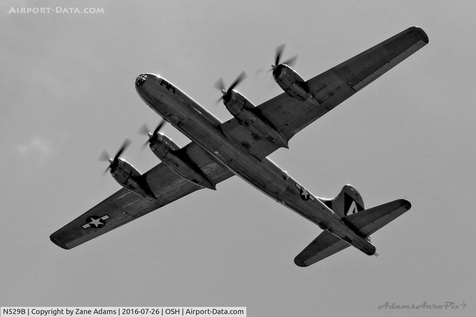 N529B, 1944 Boeing B-29A-60-BN Superfortress C/N 11547, At the 2016 EAA AirVenture - Oshkosh, Wisconsin