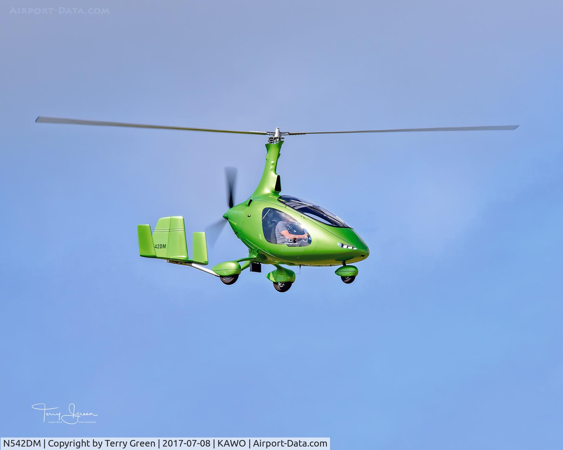N542DM, 2017 AutoGyro Cavalon C/N V00266, 2017 ARLINGTON FLY-IN