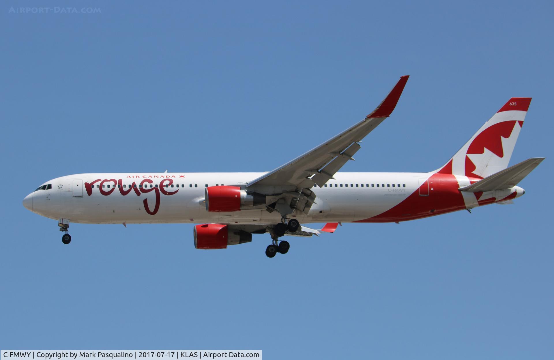 C-FMWY, 1995 Boeing 767-333/ER C/N 25587, Boeing 767-300