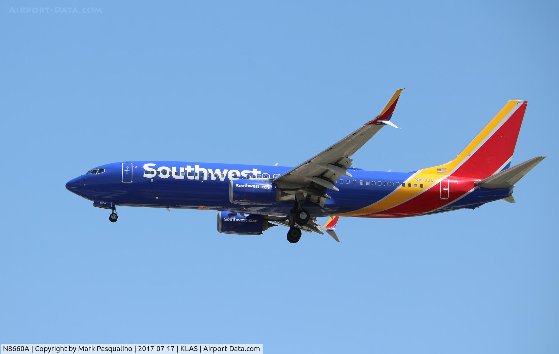 N8660A, 2015 Boeing 737-8H4 C/N 36654, Boeing 737-800
