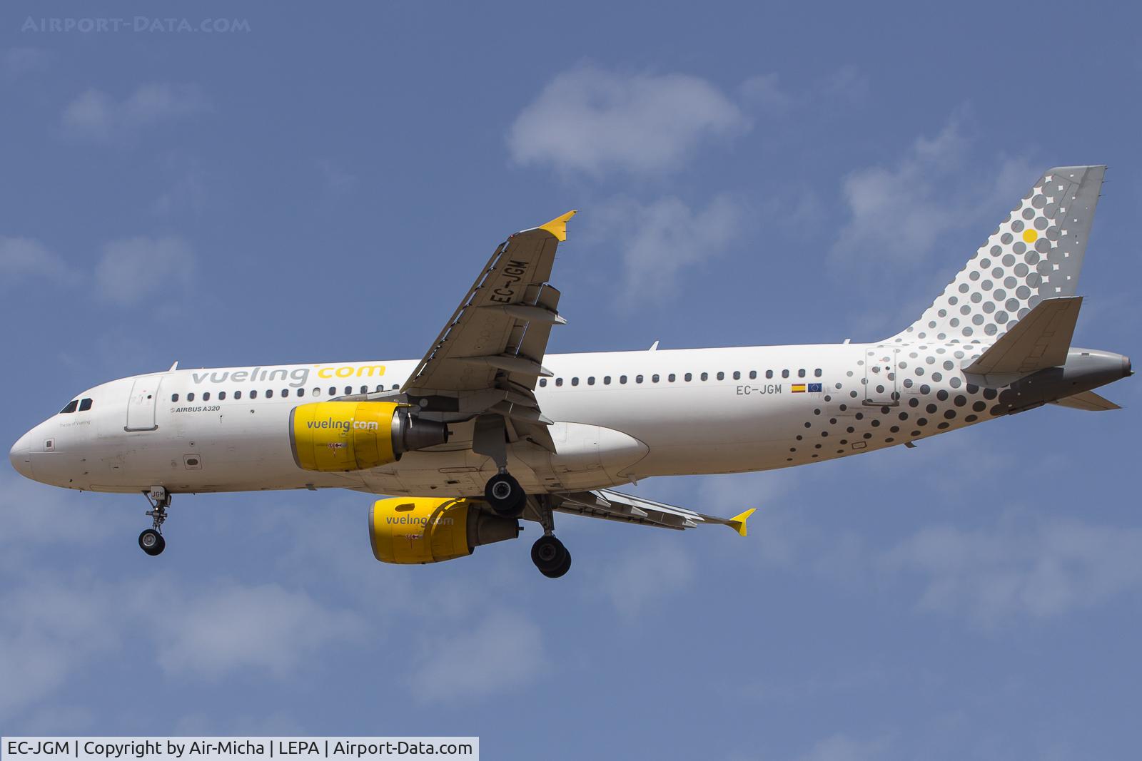 EC-JGM, 2005 Airbus A320-214 C/N 2407, Vueling Airlines