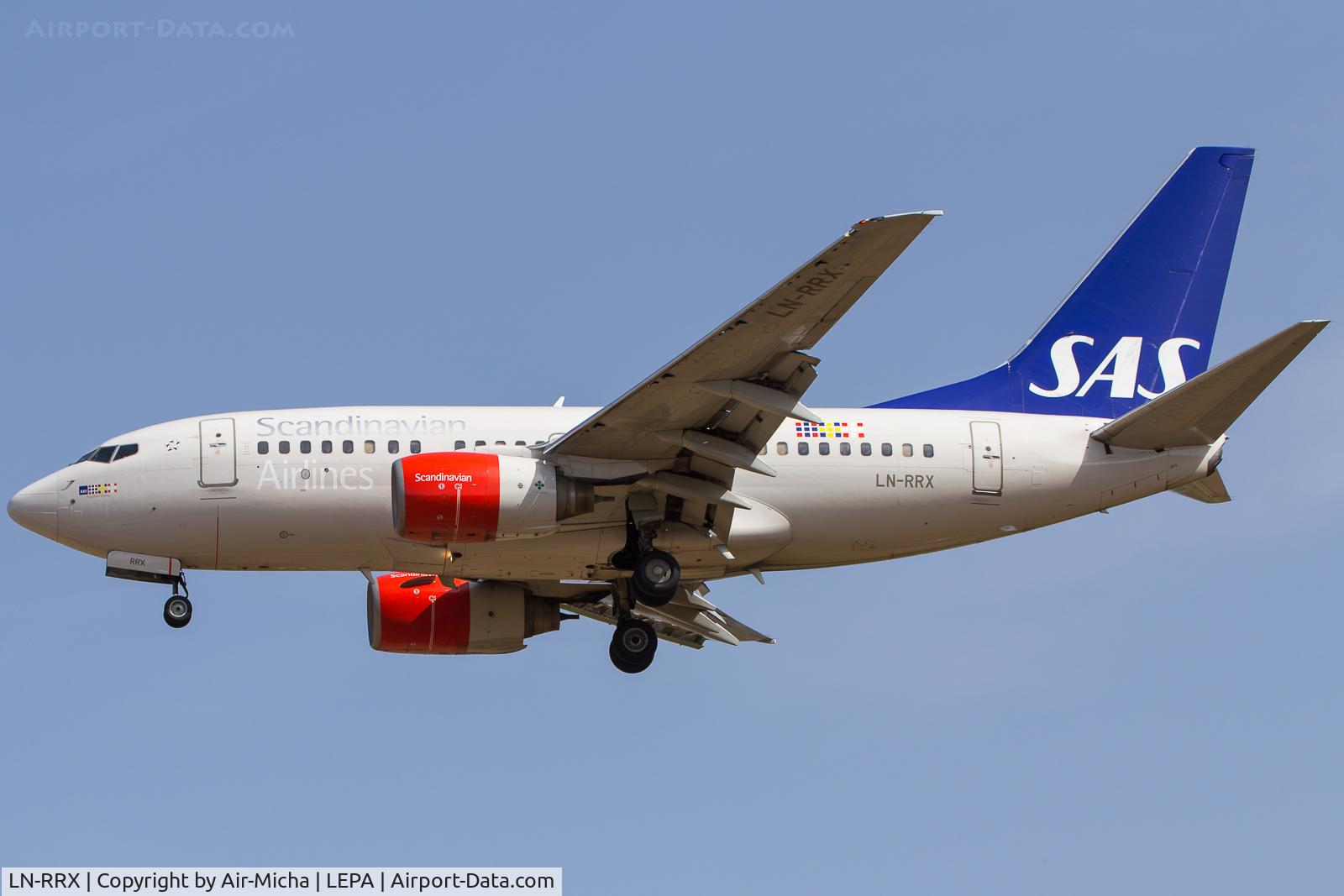 LN-RRX, 1998 Boeing 737-683 C/N 28296, SAS !