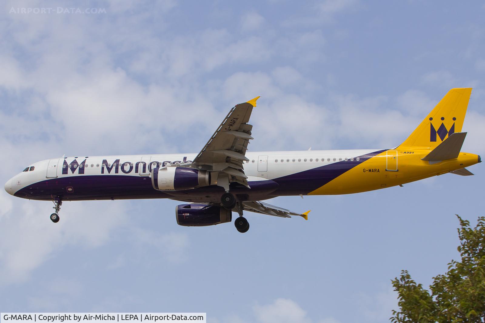 G-MARA, 1999 Airbus A321-231 C/N 983, Monarch Airlines