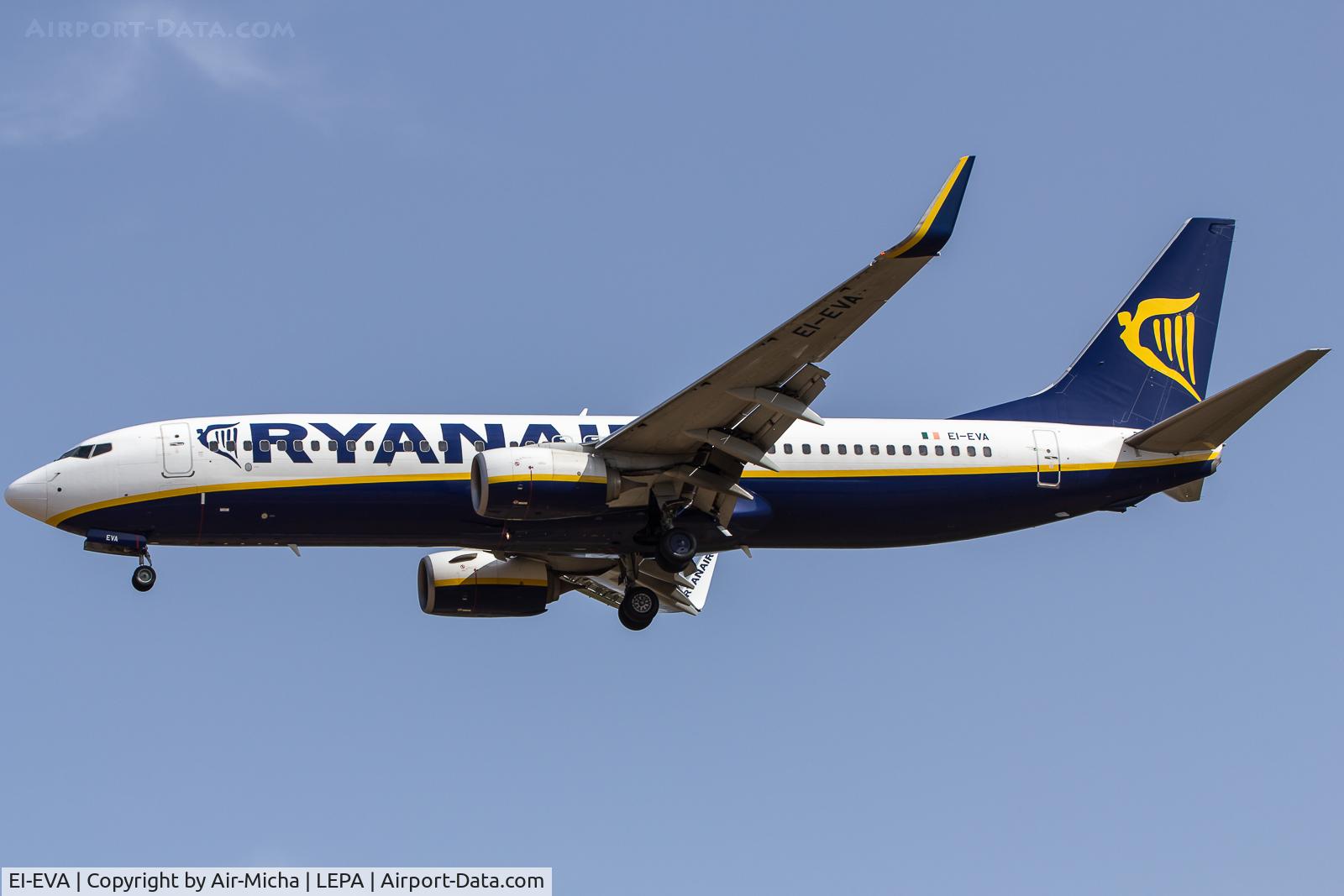 EI-EVA, 2011 Boeing 737-8AS C/N 40288, Ryanair