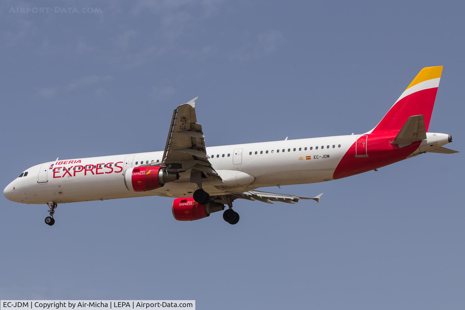EC-JDM, 2004 Airbus A321-211 C/N 2357, Iberia Express