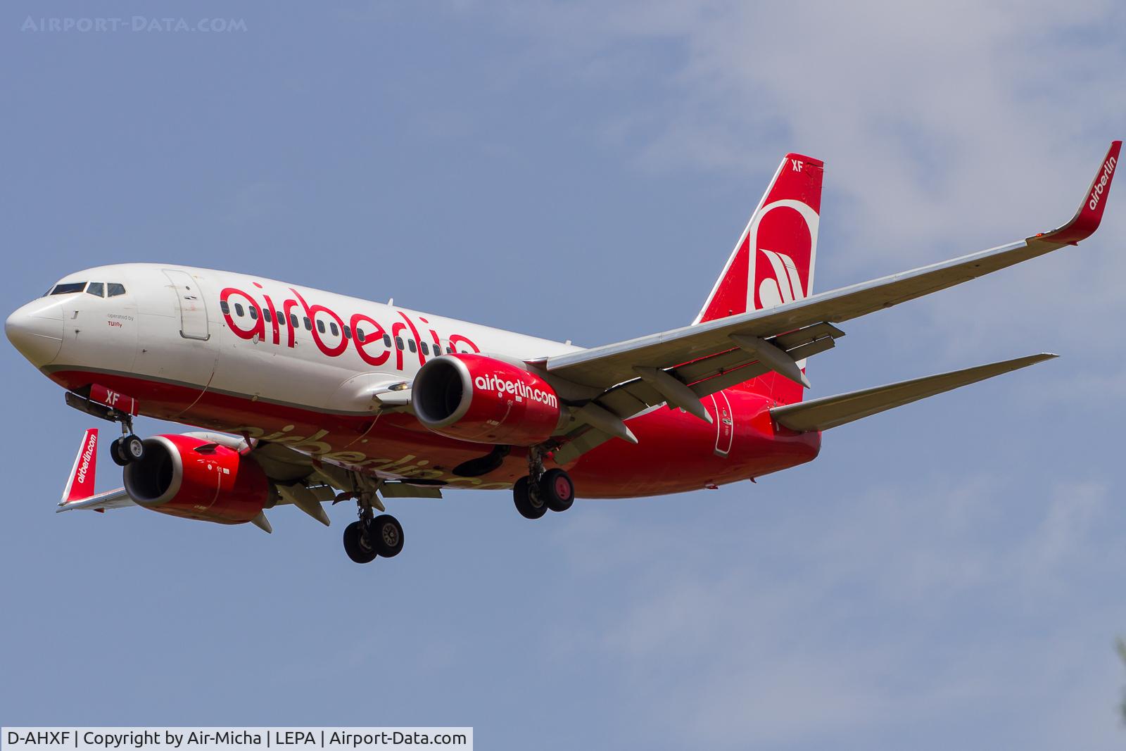 D-AHXF, 2007 Boeing 737-7K5 C/N 35136, Air Berlin