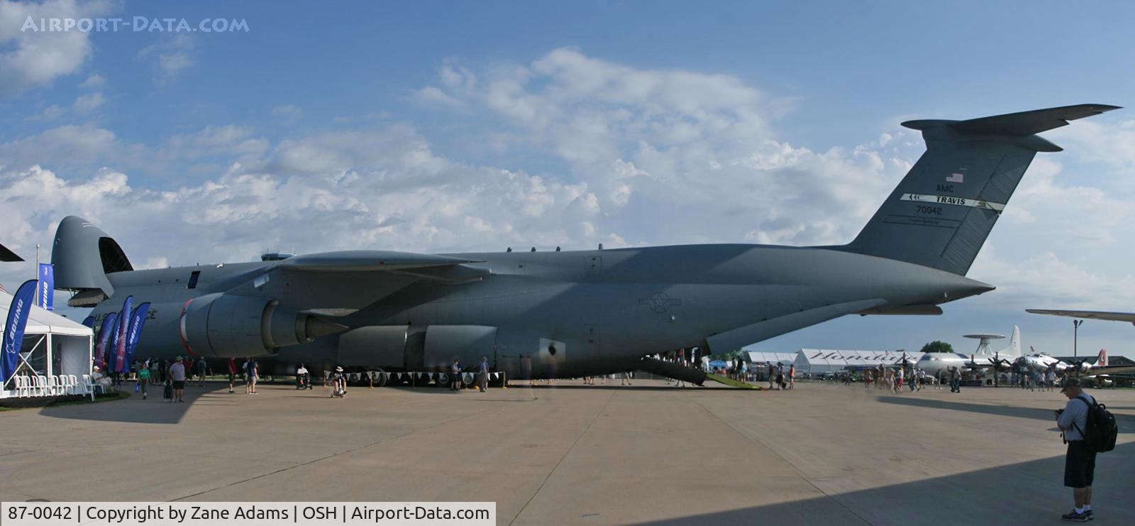 87-0042, 2013 Lockheed C-5M Super Galaxy C/N 500-0128, At the 2016 EAA AirVenture - Oshkosh, Wisconsin